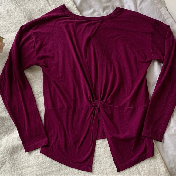 Athleta Tie Back Essence Top - Picture 5 of 6